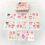 ست 8 عددی شیت استیکر شفاف طرح کرومی و Sanrio سری SZ/200 - Image 6