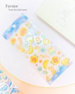 استیکر ژله ای شفاف SHAN LE سری Summer drop کد SL_ABJ - Image 4