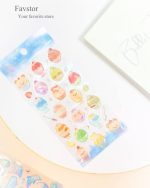 استیکر ژله ای شفاف SHAN LE سری Summer drop کد SL_ABJ - Image 6