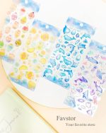 استیکر ژله ای شفاف SHAN LE سری Summer drop کد SL_ABJ