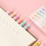 ست 6 عددی ماژیک و هایلایتر کلیکی ZUIXUA کد F0649 - Image 5