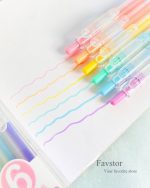 ست 6 عددی ماژیک و هایلایتر کلیکی ZUIXUA کد F0649 - Image 2