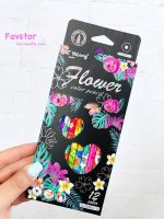 مدادرنگی 12 رنگ YaLong طرح گل Flowers کد YL231057-12 - Image 10