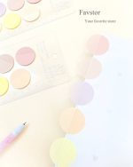 ست استیک نوت شفاف طرح دایره کد 8860 - Image 8