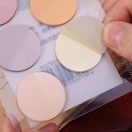 ست استیک نوت شفاف طرح دایره کد 8860 - Image 3