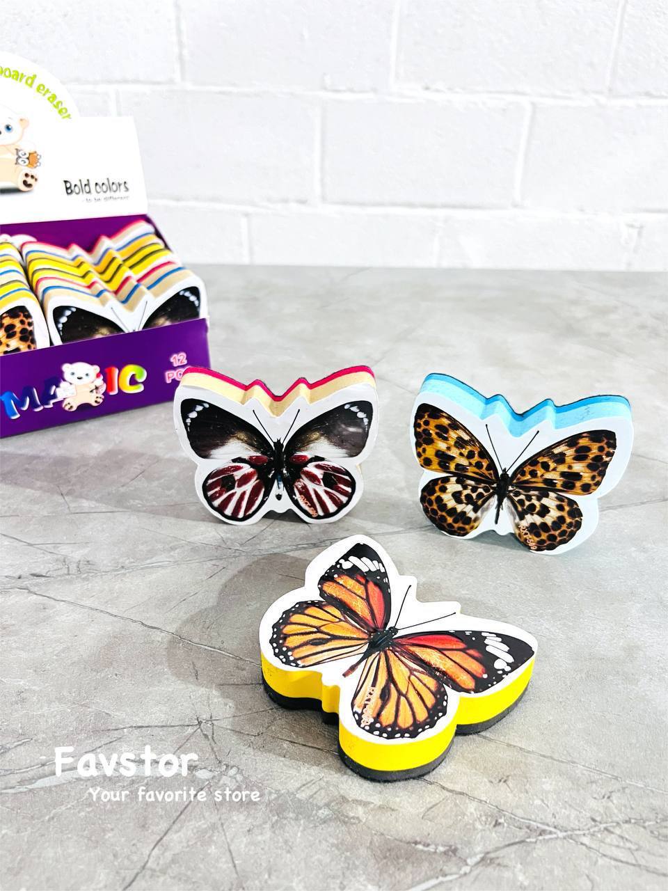 تخته پاک کن مگنتی MAGIC طرح پروانه کد RXT-509