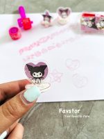 ست 6 تکه مهر غلطکی طرح کرومی و Sanrio و جوهر یدک کد QL-8819 - Image 4