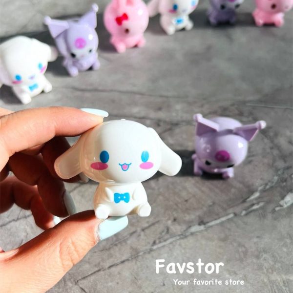 مداد تراش مخزن دار طرح کرومی و Sanrio کد 158