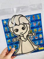 ست کاردستی استند چوبی 2 تکه و خمیر دونه برفی سری اول - Image 22