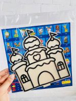 ست کاردستی استند چوبی 2 تکه و خمیر دونه برفی سری دوم - Image 8