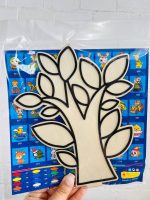 ست کاردستی استند چوبی 2 تکه و خمیر دونه برفی سری اول - Image 11