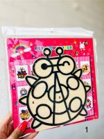 ست کاردستی استند جاقلمی چوبی و خمیر دونه برفی - Image 7