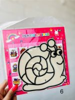 ست کاردستی استند جاقلمی چوبی و خمیر دونه برفی - Image 19