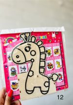 ست کاردستی استند جاقلمی چوبی و خمیر دونه برفی - Image 15