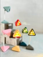 مینی چراغ مطالعه مگنتی SY طرح مثلث کد SY627A - Image 2