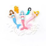 ست پاک کن کلکسیونی QIHAO طرح پری دریایی Mermaid princess کد QH-8238 - Image 8