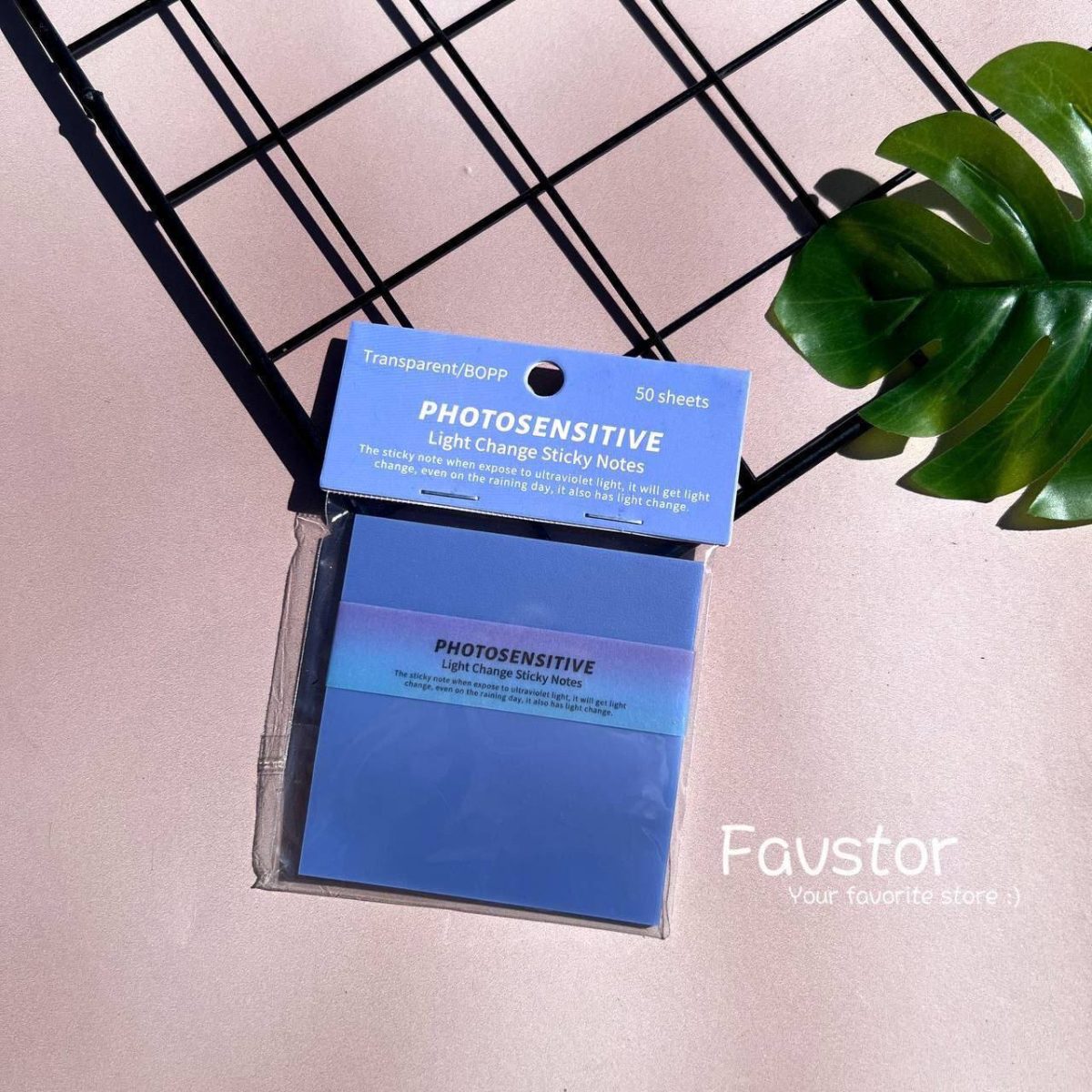 استیک نوت شفاف تغییر رنگ دهنده PHOTOSENSITIVE کد HY002 - Image 8