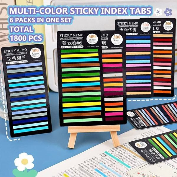 ست 300 عددی ایندکس و هایلایتر استیک نوتی STICKY MEMO