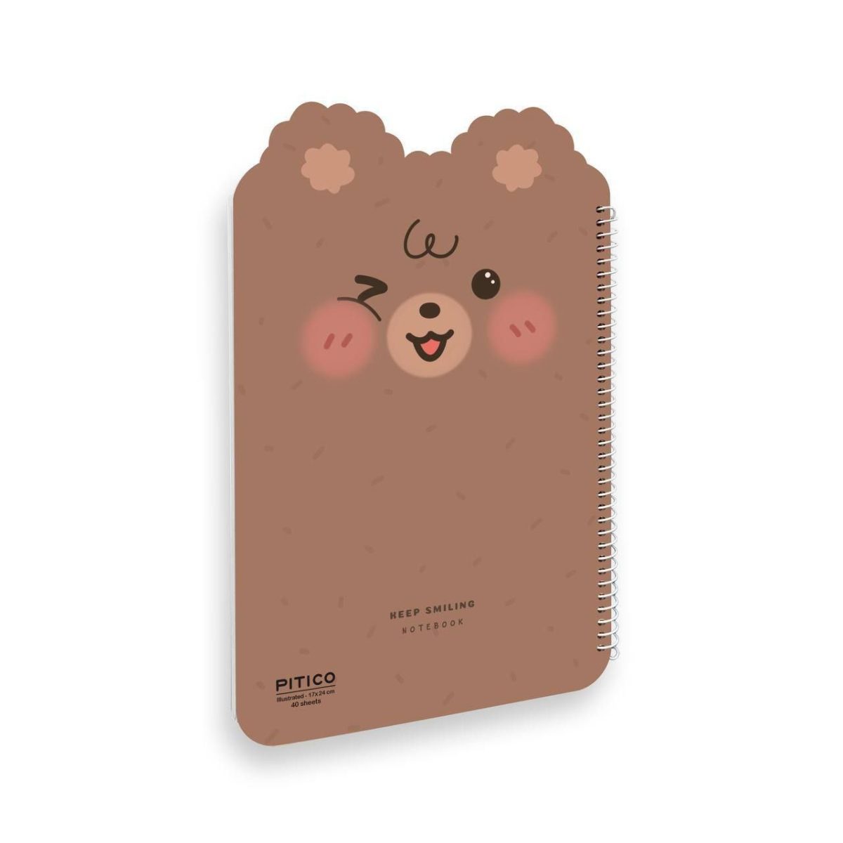 دفتر مشق حاشیه دار پیتیکو سری KEEP SMILING طرح Animal کد 398 - Image 4