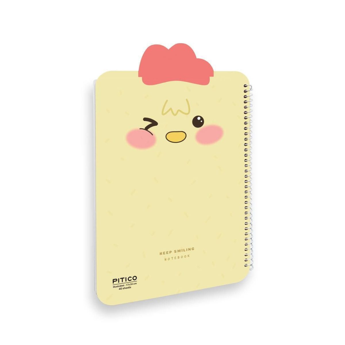 دفتر مشق حاشیه دار پیتیکو سری KEEP SMILING طرح Animal کد 398 - Image 6