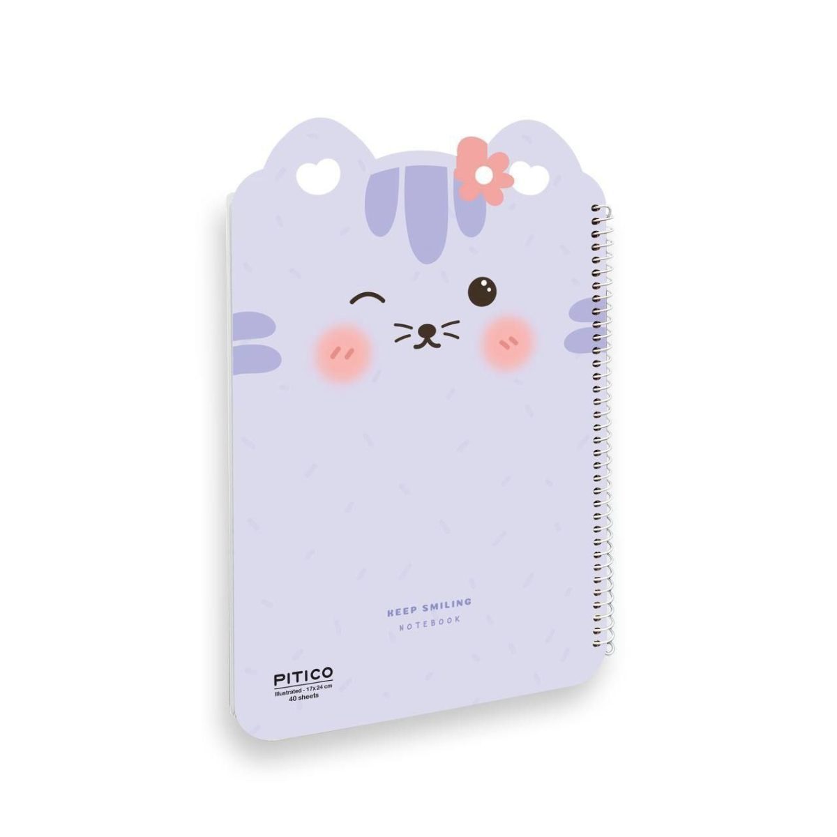دفتر مشق حاشیه دار پیتیکو سری KEEP SMILING طرح Animal کد 398 - Image 9