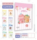 دفتر خط دار مجلد 40 برگ پیتیکو سریSweetheart کد 371 - Image 3