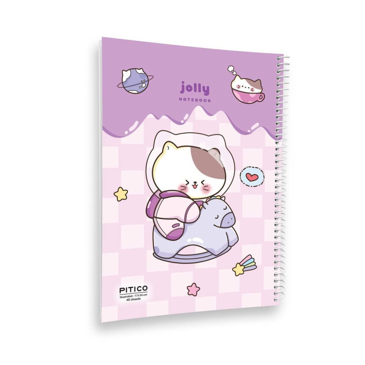 دفتر مشق حاشیه دار مجلد پیتیکو سری jolly کد 378 - Image 11