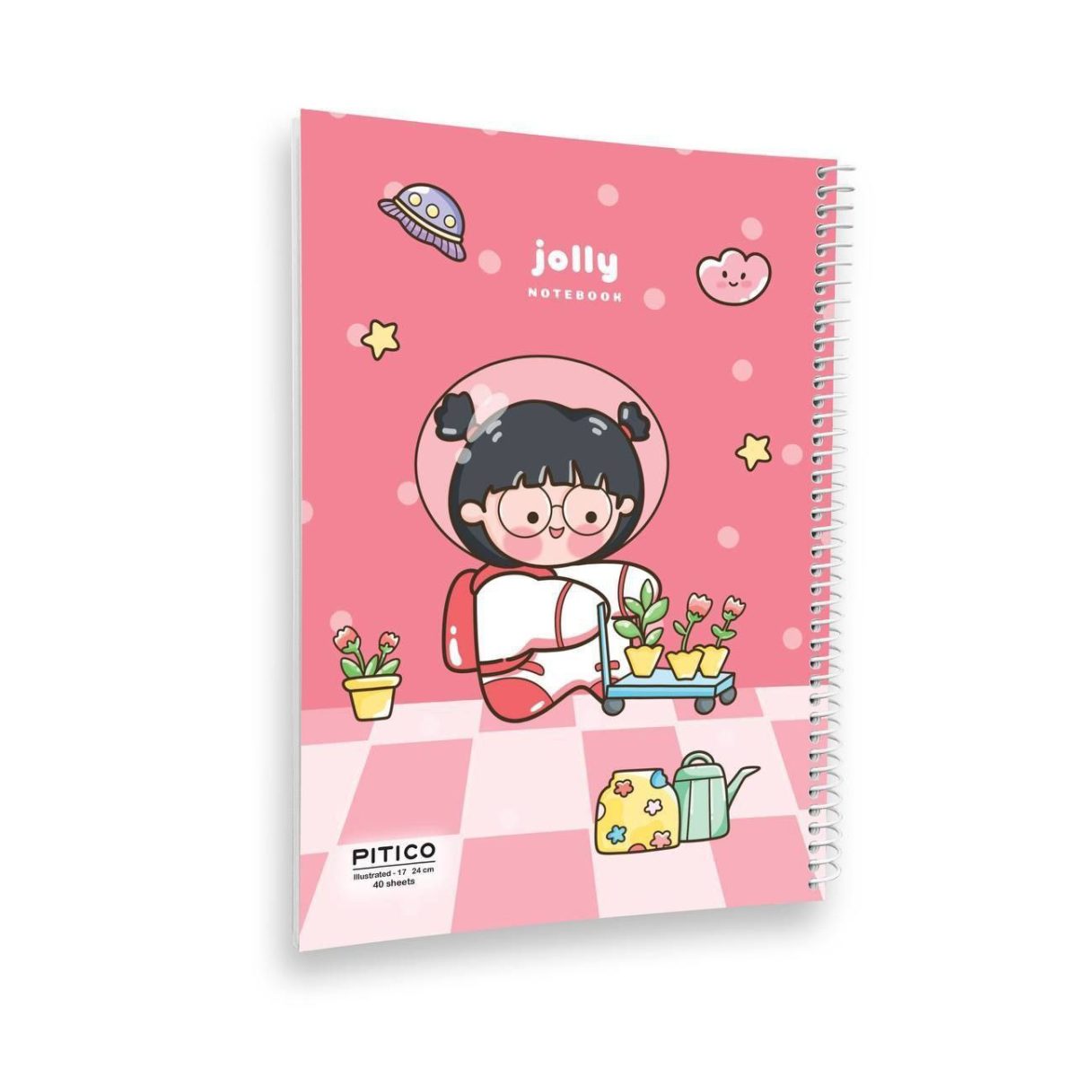 دفتر مشق حاشیه دار مجلد پیتیکو سری jolly کد 378 - Image 9