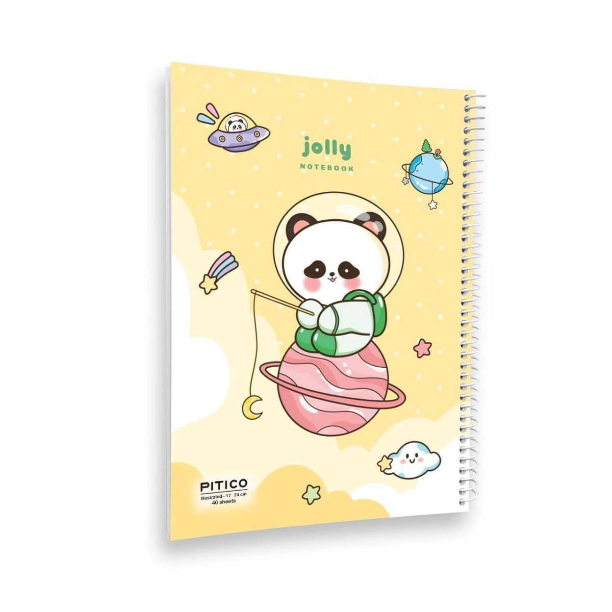 دفتر مشق حاشیه دار مجلد پیتیکو سری jolly کد 378 - Image 10