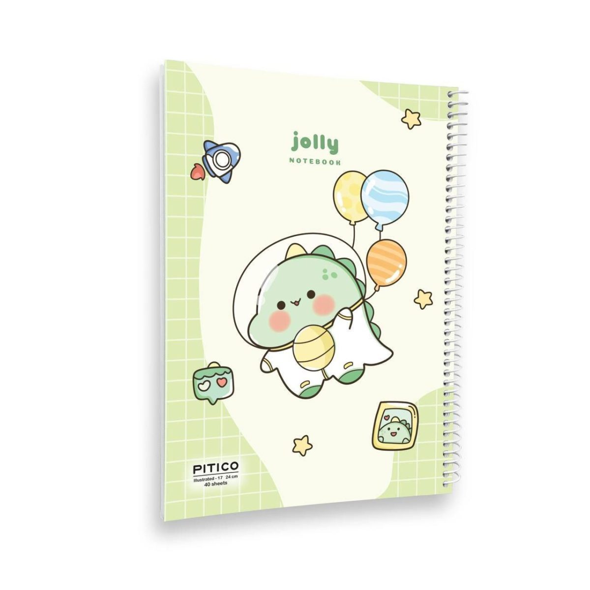 دفتر مشق حاشیه دار مجلد پیتیکو سری jolly کد 378 - Image 4