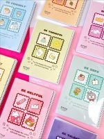دفتر خط دار مجلد 80 برگ پیتیکو سری Unique کد 373