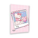 دفتر مجلد استیکر دار 80 برگ پیتیکو سری character کد 326 - Image 11