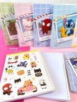 دفتر مجلد استیکر دار 80 برگ پیتیکو سری character کد 326 - Image 2
