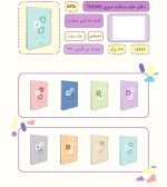 دفتر جلد سخت 100 برگ پیتیکو سری THEME کد 525 - Image 3
