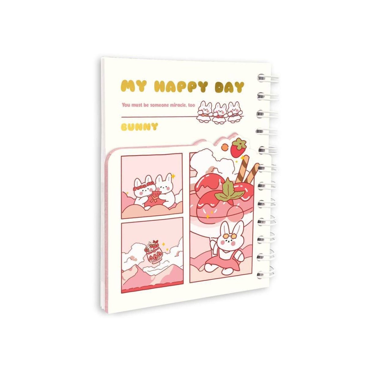 دفترچه یادداشت حاشیه دار پیتیکو سری Bunny کد 273 - Image 3