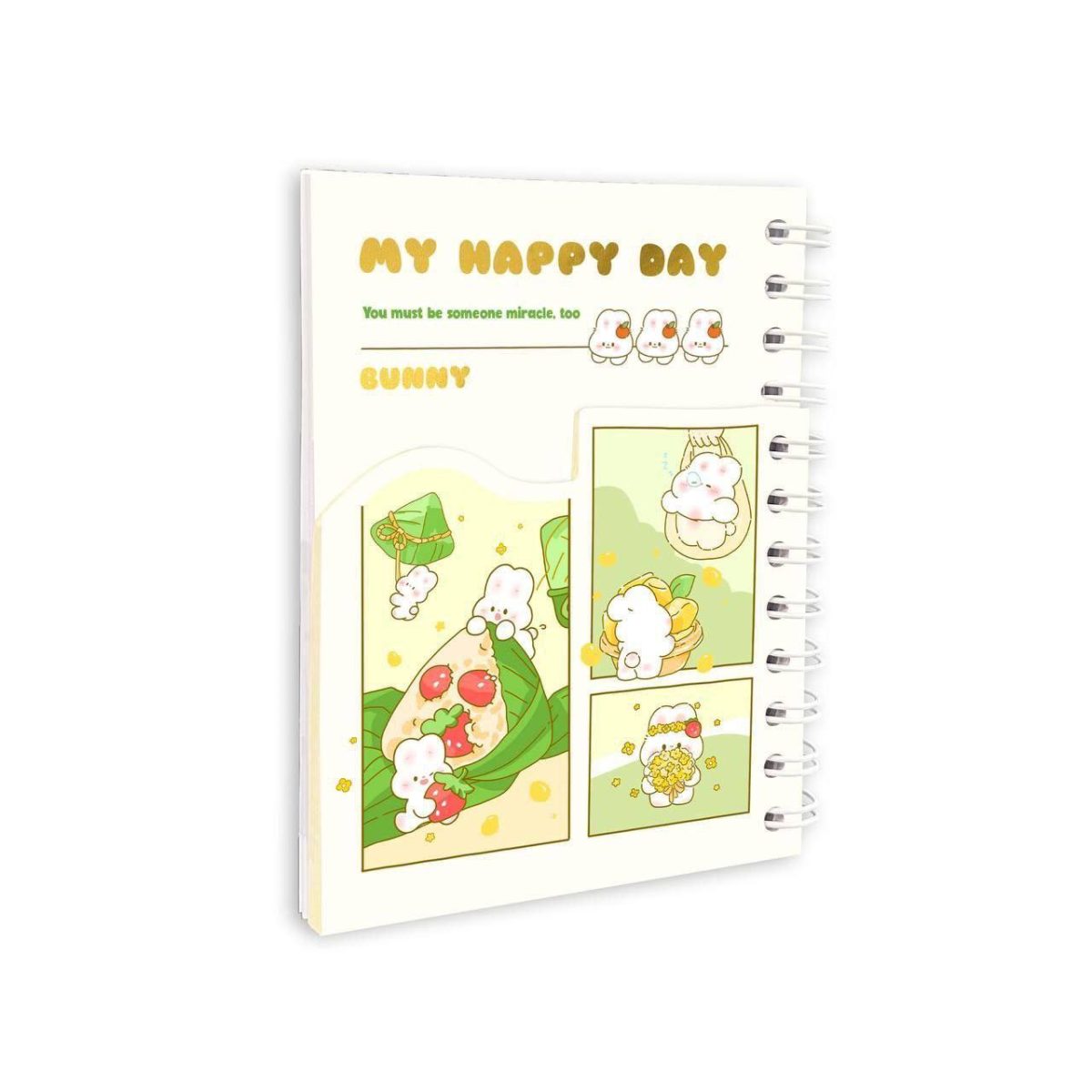 دفترچه یادداشت حاشیه دار پیتیکو سری Bunny کد 273 - Image 4