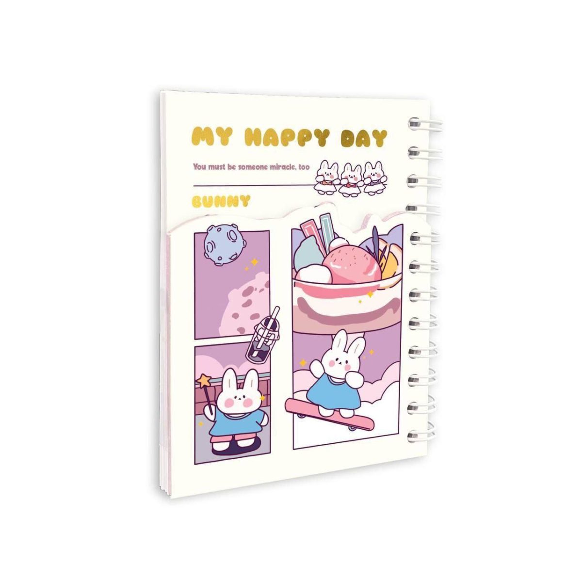 دفترچه یادداشت حاشیه دار پیتیکو سری Bunny کد 273 - Image 7