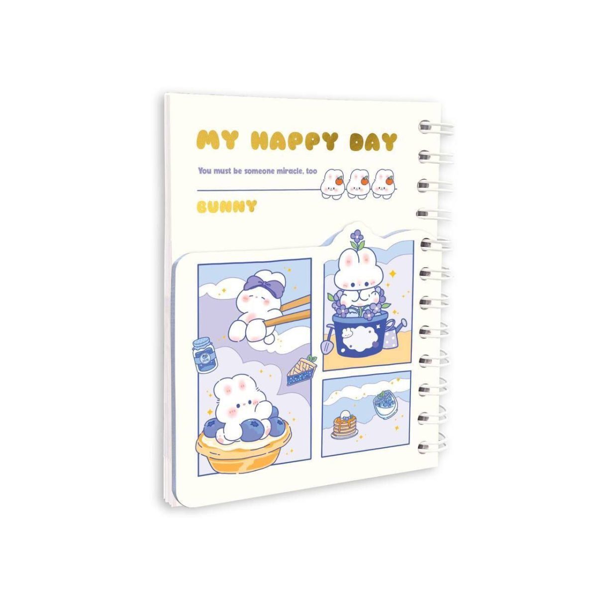 دفترچه یادداشت حاشیه دار پیتیکو سری Bunny کد 273 - Image 8