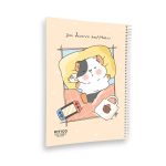 دفتر خط دار مجلد 100برگ پیتیکو سری Happiness کد 374 - Image 6