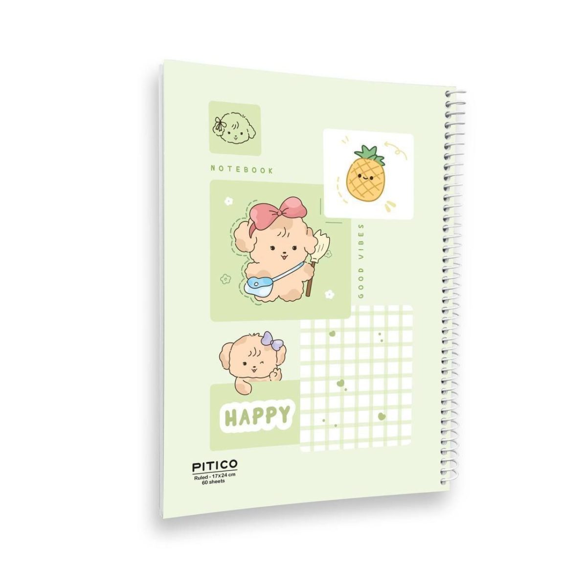دفتر خط دار مجلد 60 برگ پیتیکوسری School کد 372 - Image 3
