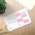 دفتر پلنر گلاسه 96 برنامه ریزی هفتگی و روزانه پانداک - Image 13