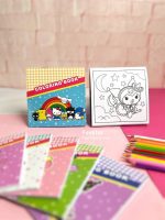 دفترچه رنگ آمیزی 36 برگ پانداک سری کرومی و Sanrio - Image 3