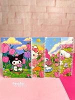 دفتر مشق حاشیه دار80 برگ پانداک سری کرومی و Sanrio سایز B5
