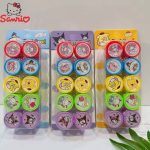 ست 10 عددی مهر استامپی طرح کرومی و Sanrio کد 813-10