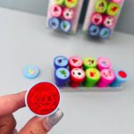 ست 10 عددی مهر استامپی طرح اشکال میکس کد 813-10 - Image 2