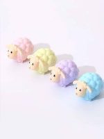 مداد تراش مخزن دار دو تیغه FULEJIA طرح بره Sheep کد 8081 - Image 2