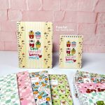 ست مینی دفتر زبان 4 خط و دفترچه لغت 60 برگ پانداک - Image 11