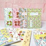 ست مینی دفتر زبان 4 خط و دفترچه لغت 60 برگ پانداک