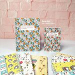 ست مینی دفتر زبان 4 خط و دفترچه لغت 60 برگ پانداک - Image 8