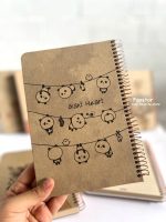 دفتر جلد سخت کرافت خط دار سویل کد 804 - Image 10